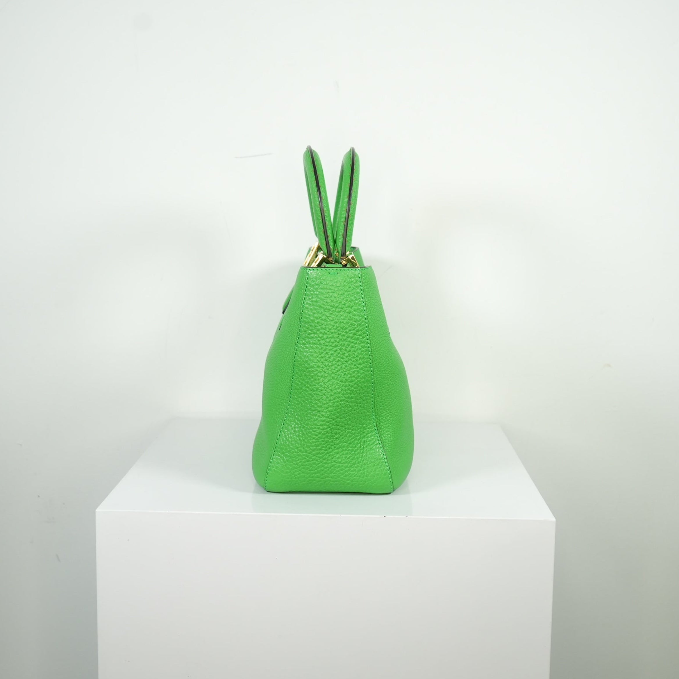 Fendi Green Small Gloria Tote Bag