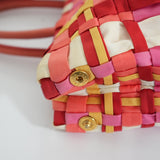 Prada Tessuto Nylon Woven Multicolor Bag