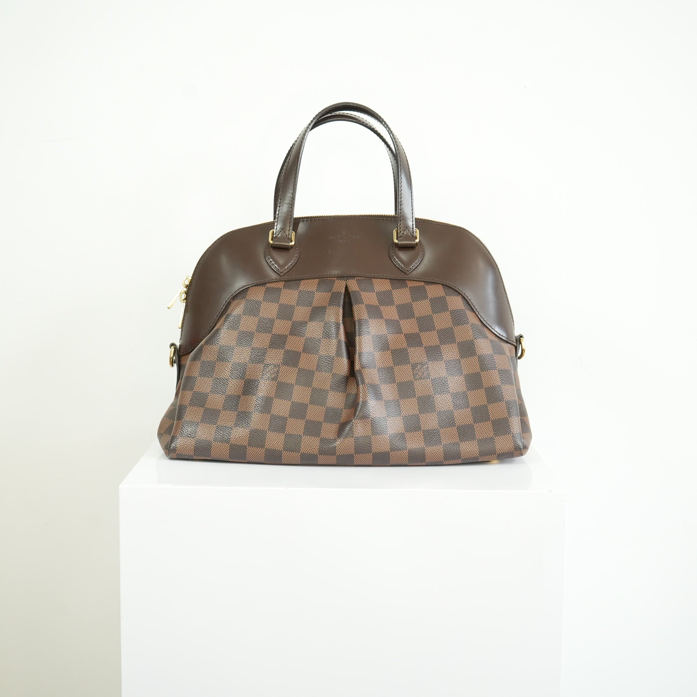 Louis Vuitton Damier Ebene Salvi Bag With Strap and Dust Bag
