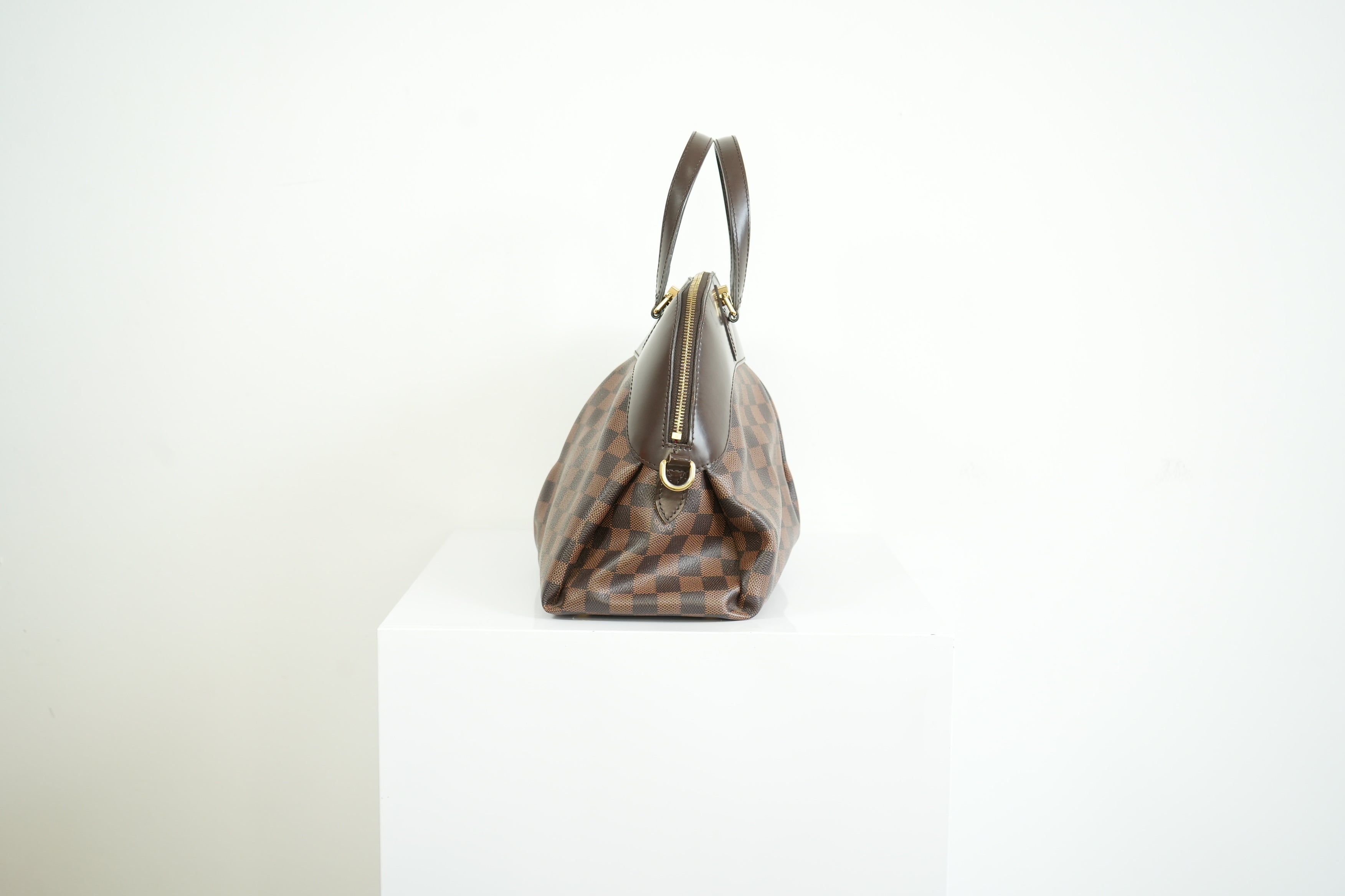 Louis Vuitton Damier Ebene Salvi Bag With Strap and Dust Bag