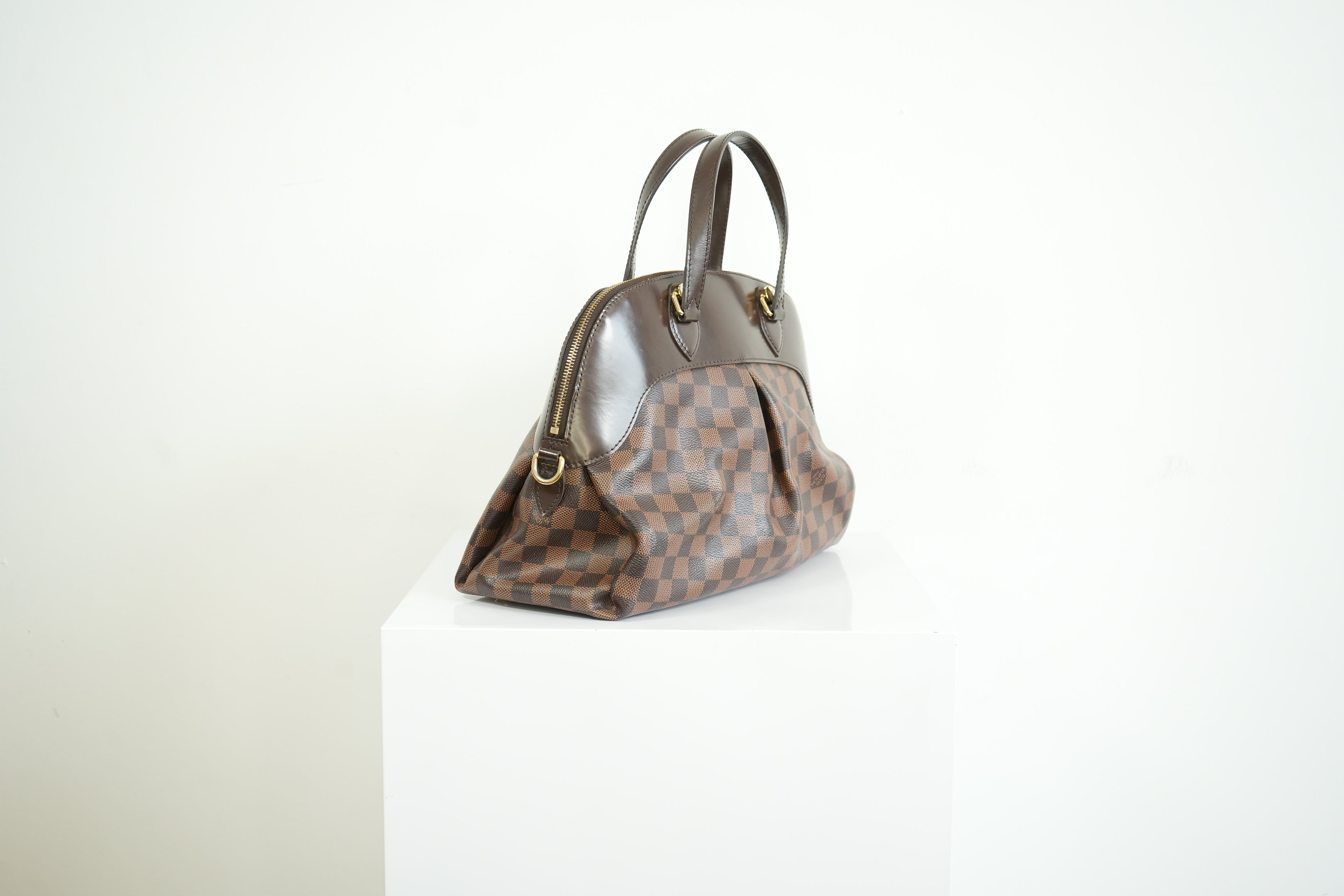 Louis Vuitton Damier Ebene Salvi Bag With Strap and Dust Bag
