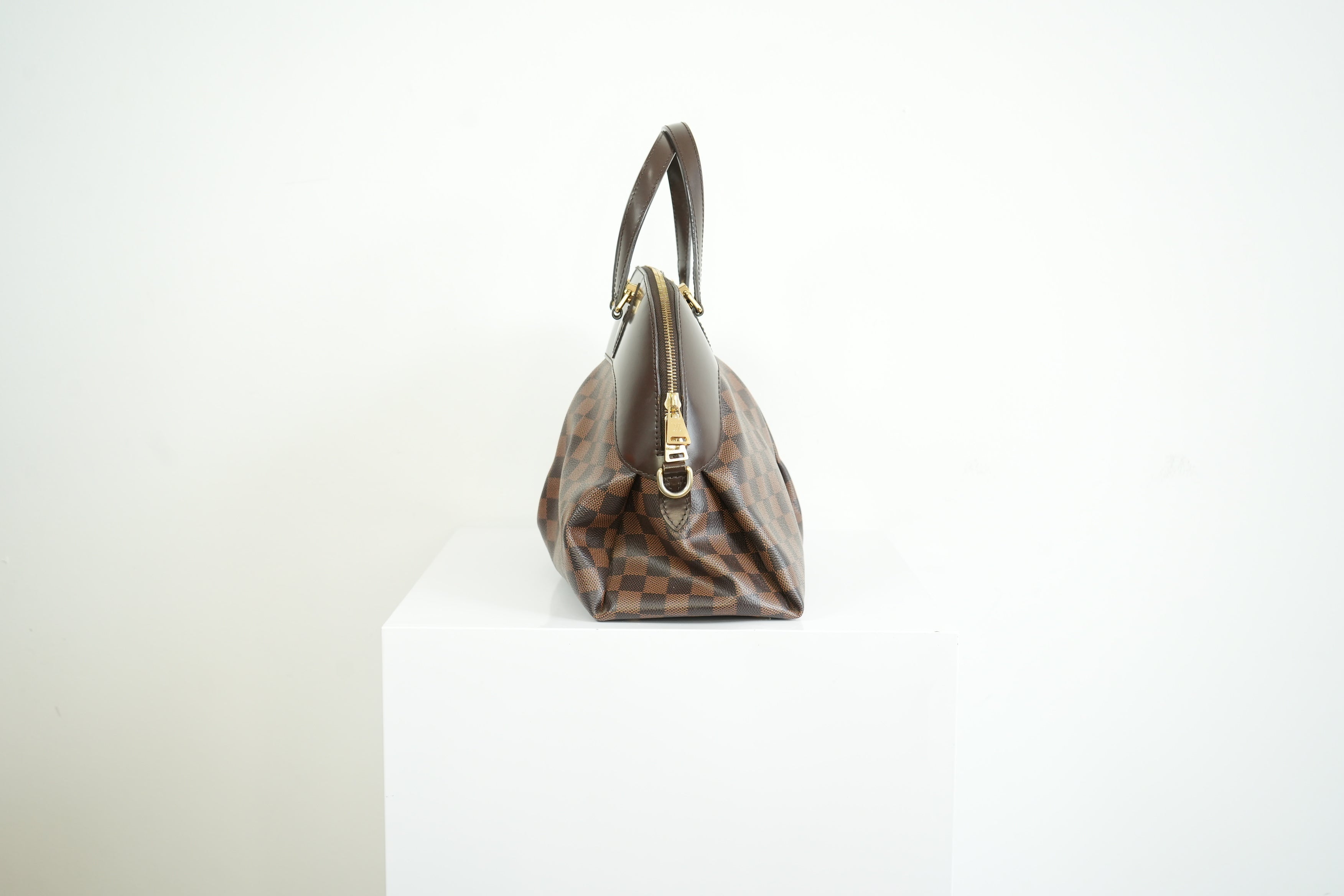 Louis Vuitton Damier Ebene Salvi Bag With Strap and Dust Bag