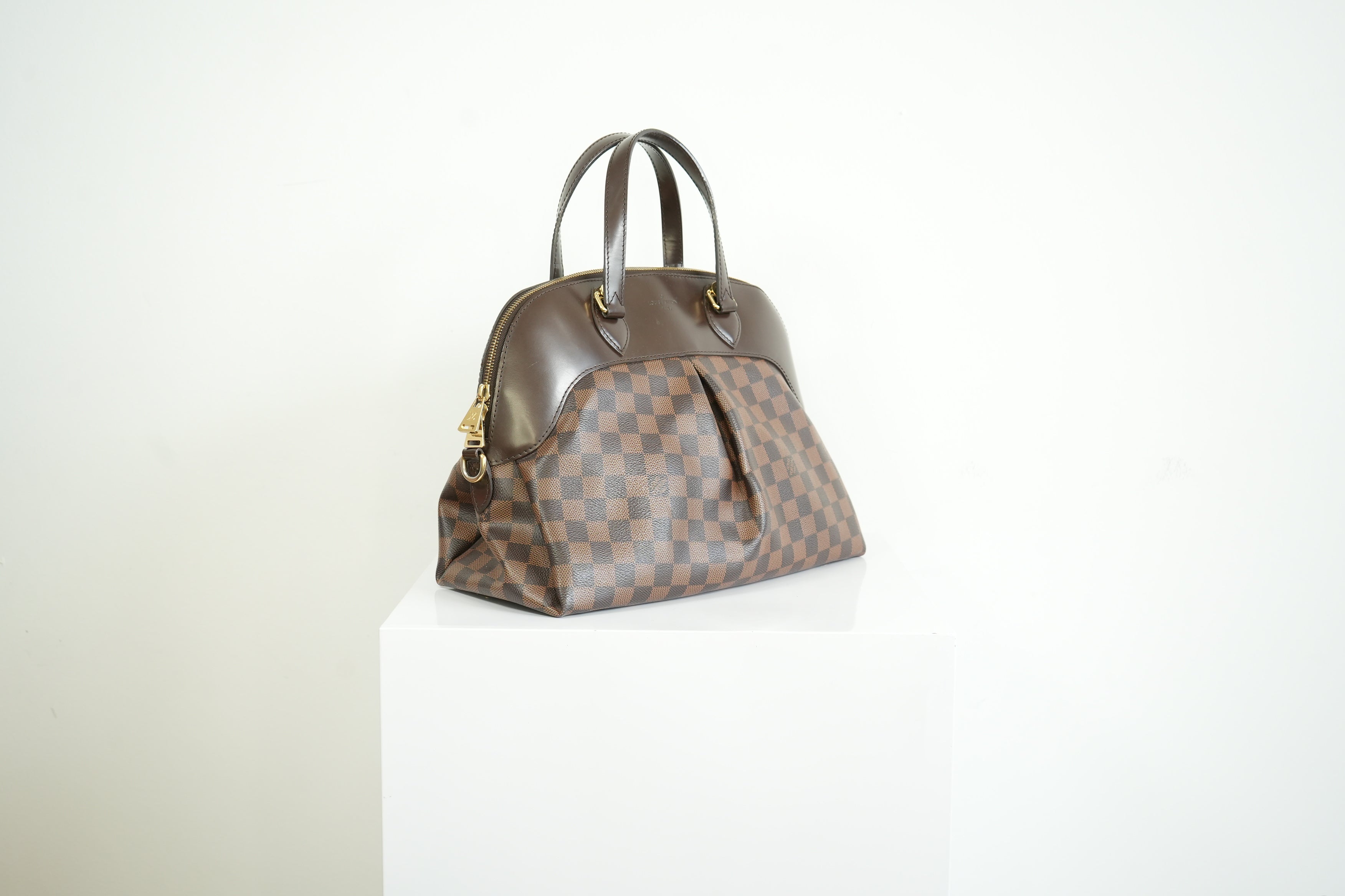 Louis Vuitton Damier Ebene Salvi Bag With Strap and Dust Bag