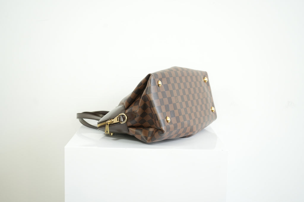 Louis Vuitton Damier Ebene Salvi Bag With Strap and Dust Bag