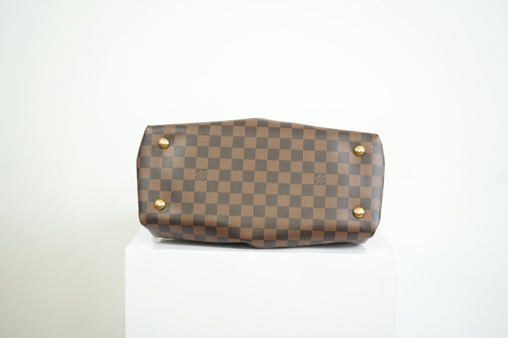 Louis Vuitton Damier Ebene Salvi Bag With Strap and Dust Bag