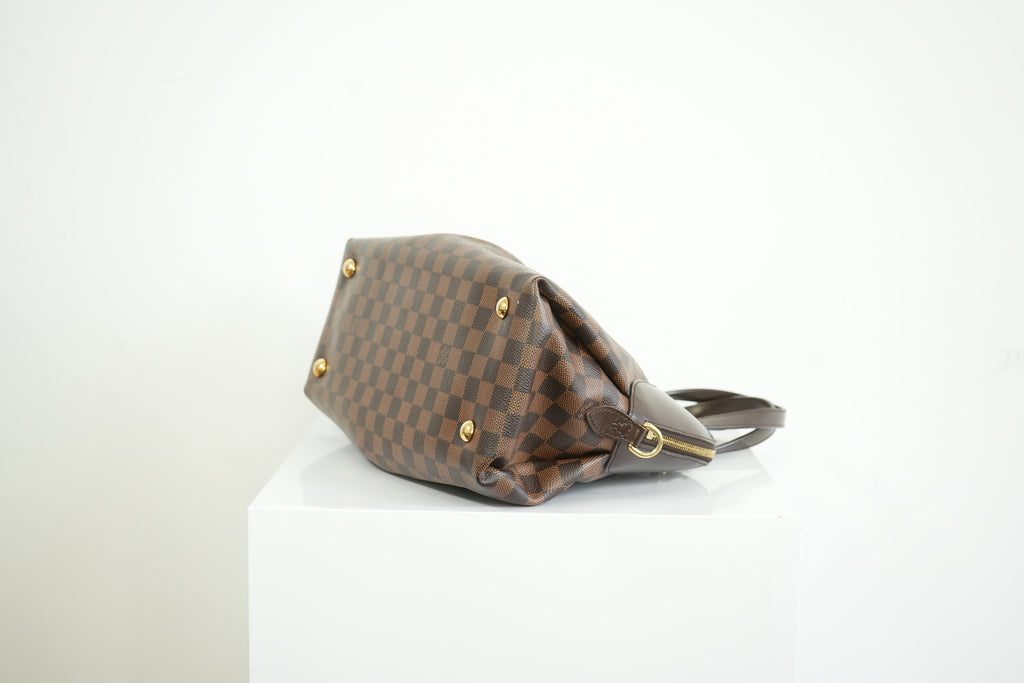 Louis Vuitton Damier Ebene Salvi Bag With Strap and Dust Bag