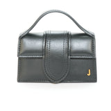 Jacquemus Black Bambino Mini Leather Bag