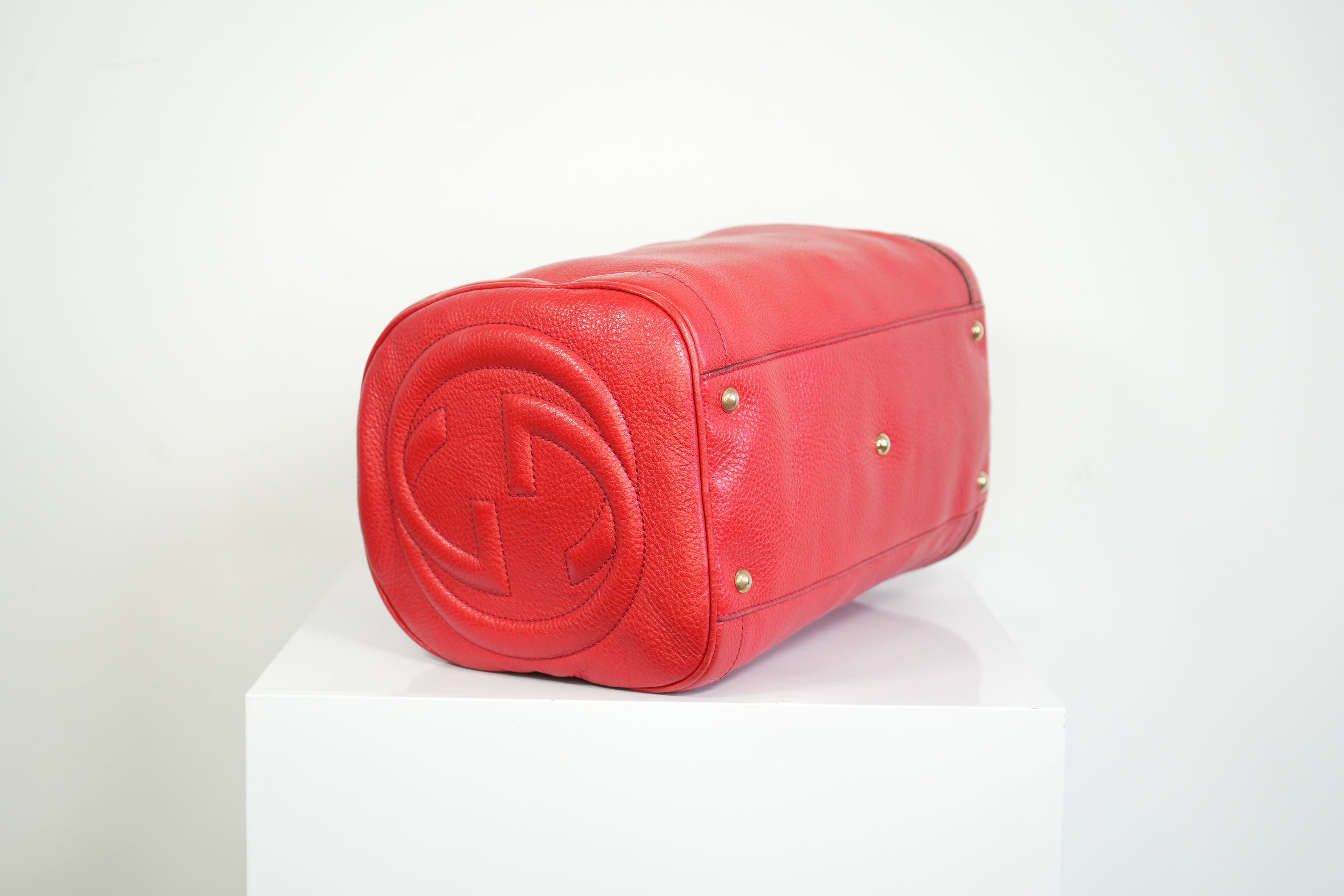 Gucci Boston Soho in Red, Full Set