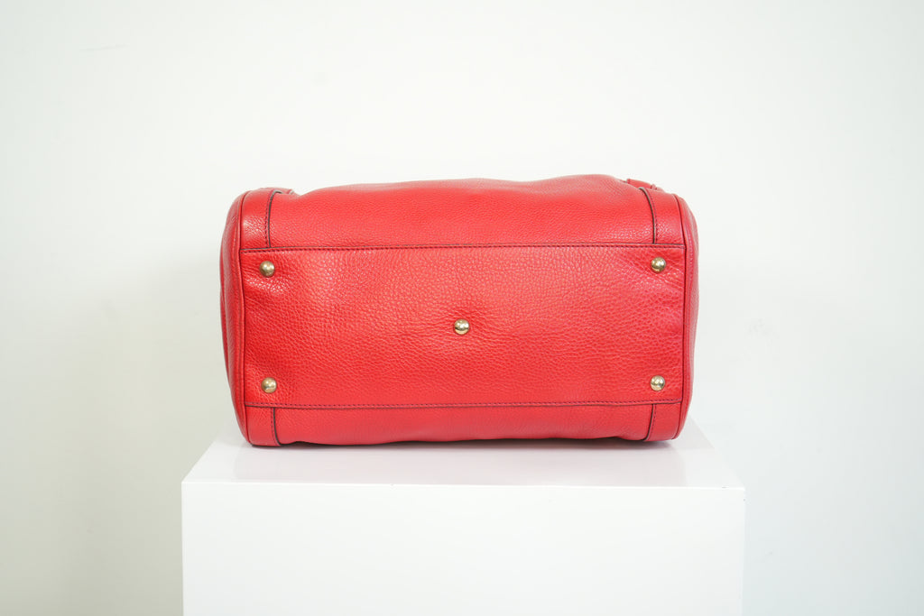 Gucci Boston Soho in Red, Full Set