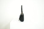 Fendi Black Nylon Baguette Shoulder Bag