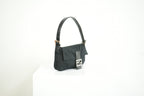 Fendi Black Nylon Baguette Shoulder Bag