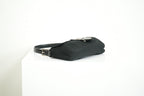 Fendi Black Nylon Baguette Shoulder Bag