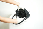 Fendi Black Nylon Baguette Shoulder Bag