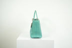 Christian Dior Blue Python Lady Dior Bag