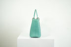 Christian Dior Blue Python Lady Dior Bag