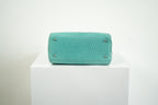 Christian Dior Blue Python Lady Dior Bag