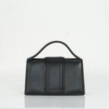Jacquemus Black Bambino Mini Leather Bag