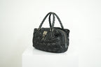 Christian Dior Black Nylon Cannage Lovely Bag