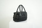 Christian Dior Black Nylon Cannage Lovely Bag