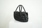 Christian Dior Black Nylon Cannage Lovely Bag