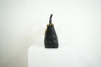 Christian Dior Lady Dior Black Cannage Quilting and Gold-Tone Hardware