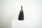 Christian Dior Lady Dior Black Cannage Quilting and Gold-Tone Hardware