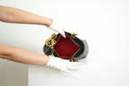 Christian Dior Lady Dior Black Cannage Quilting and Gold-Tone Hardware