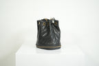 Chanel Black Paris-Cosmopolite Small Bucket Bag W/Dust Bag