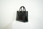 Christian Dior Lady Dior Black Patent Leather