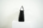 Christian Dior Lady Dior Black Patent Leather