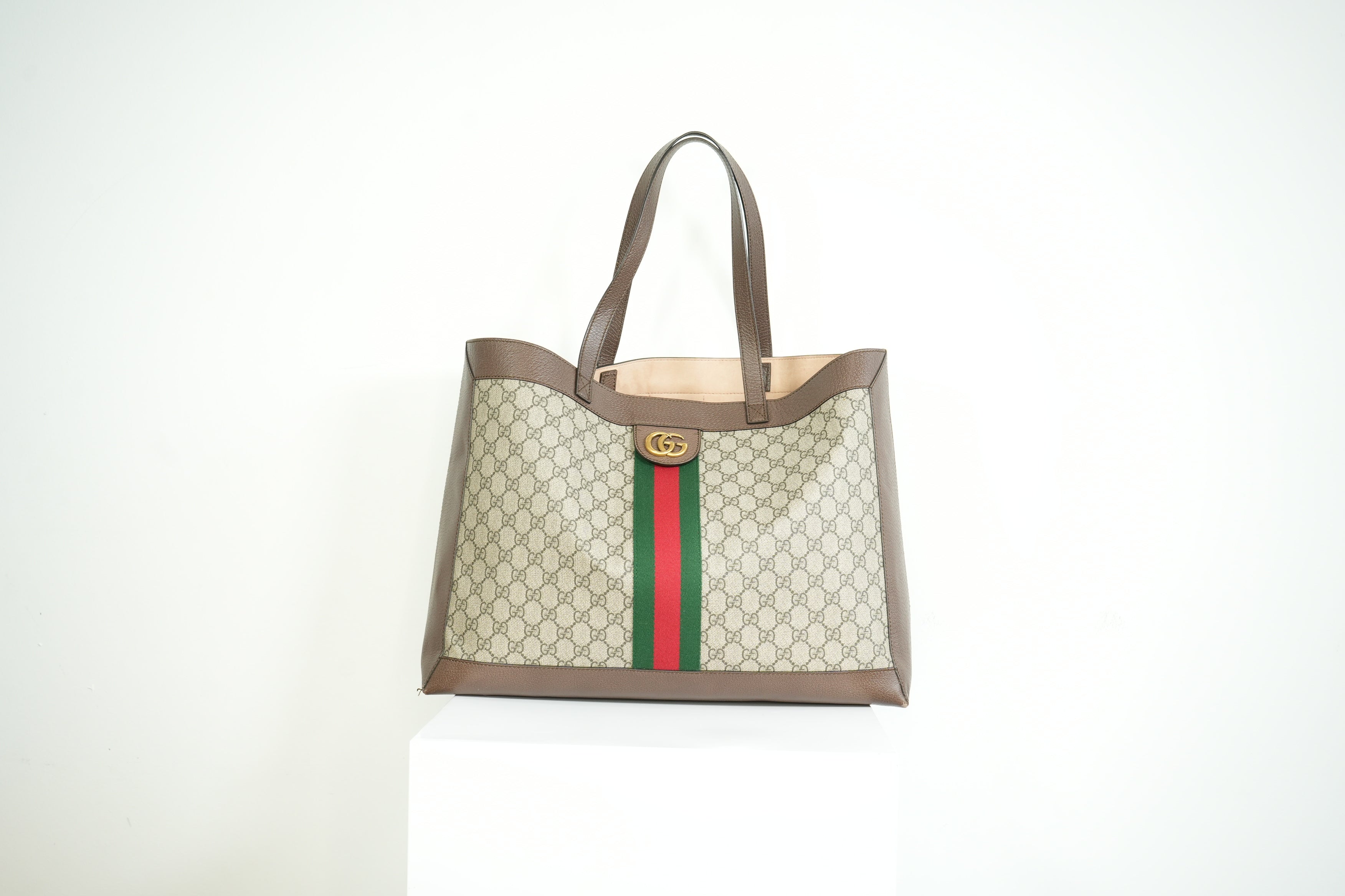 Gucci Canvas Supreme Large Tote