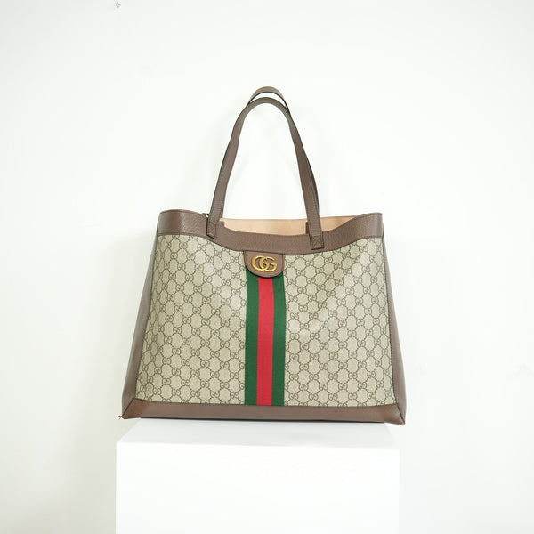 Gucci Canvas Supreme Large Tote