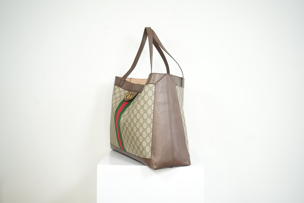 Gucci Canvas Supreme Large Tote