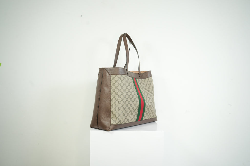 Gucci Canvas Supreme Large Tote