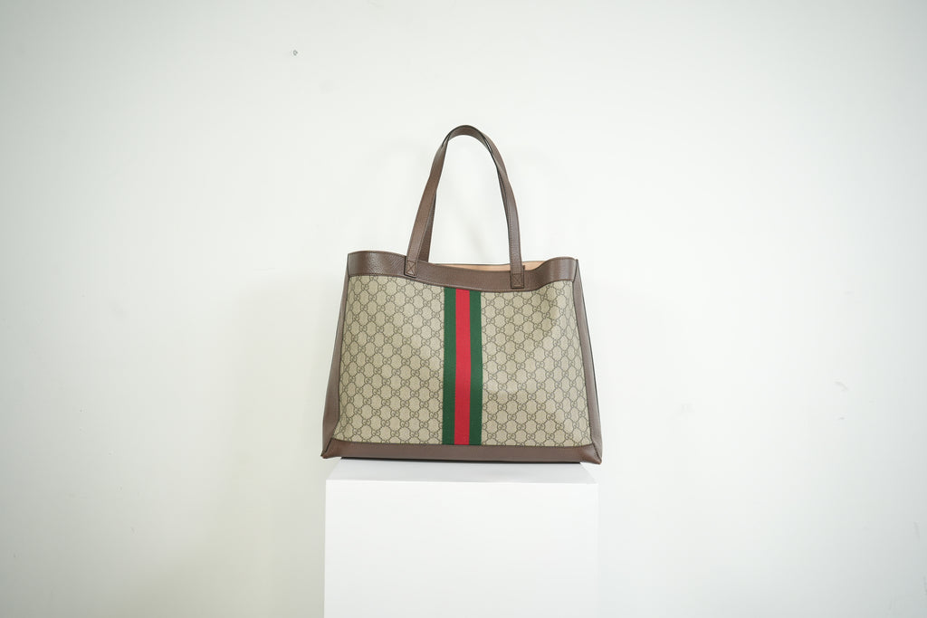 Gucci Canvas Supreme Large Tote