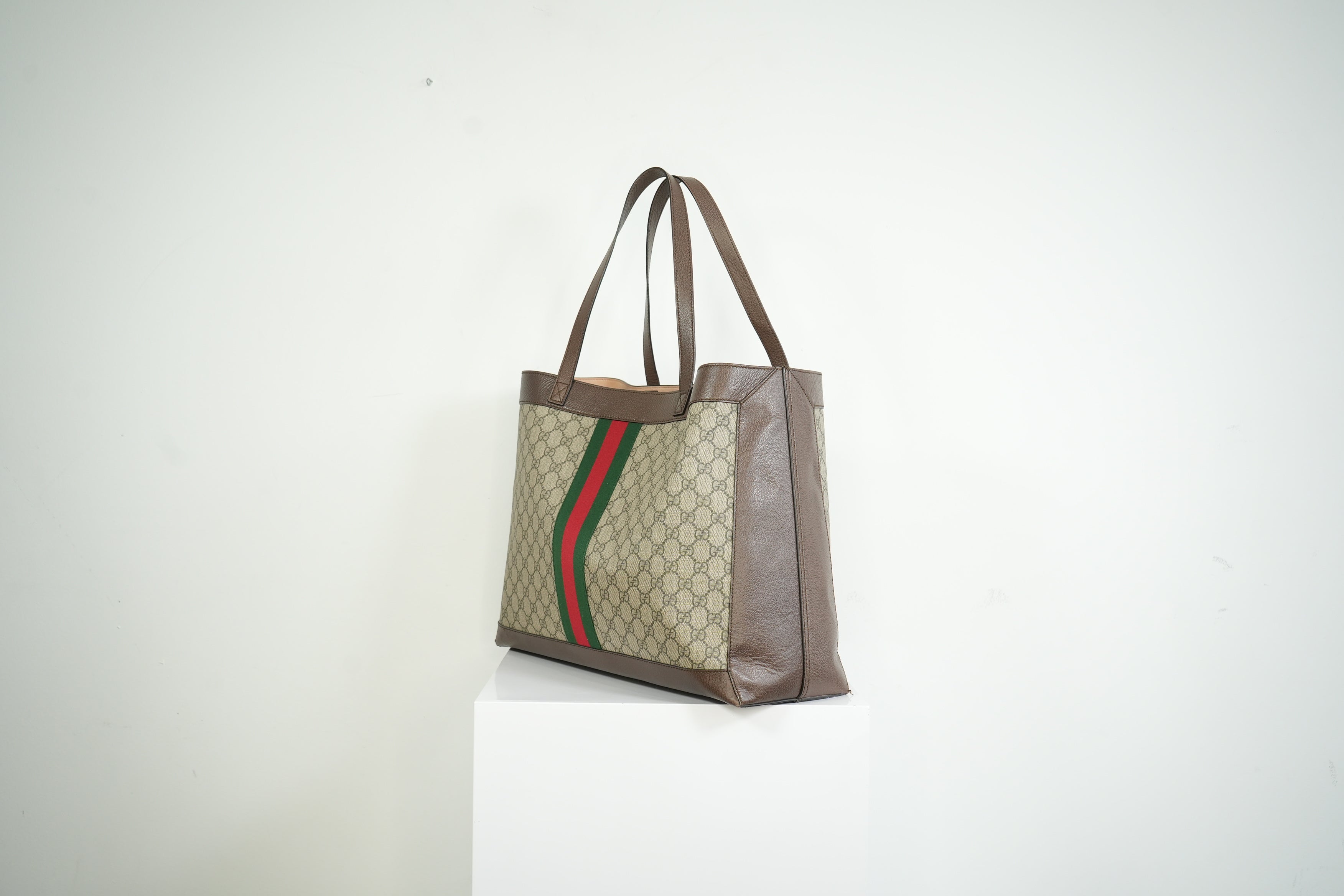 Gucci Canvas Supreme Large Tote