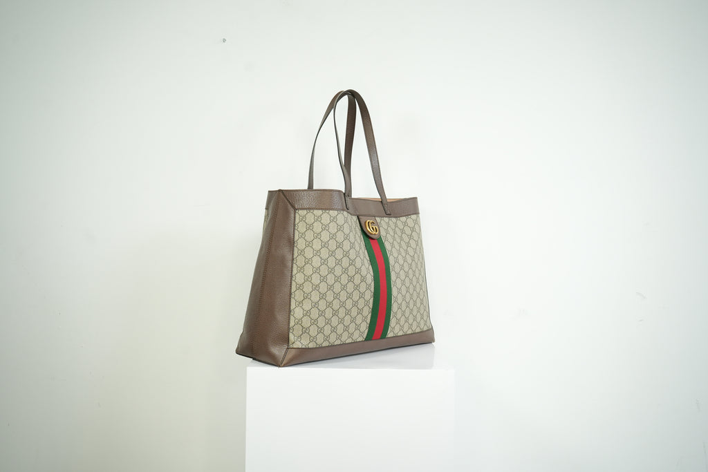 Gucci Canvas Supreme Large Tote