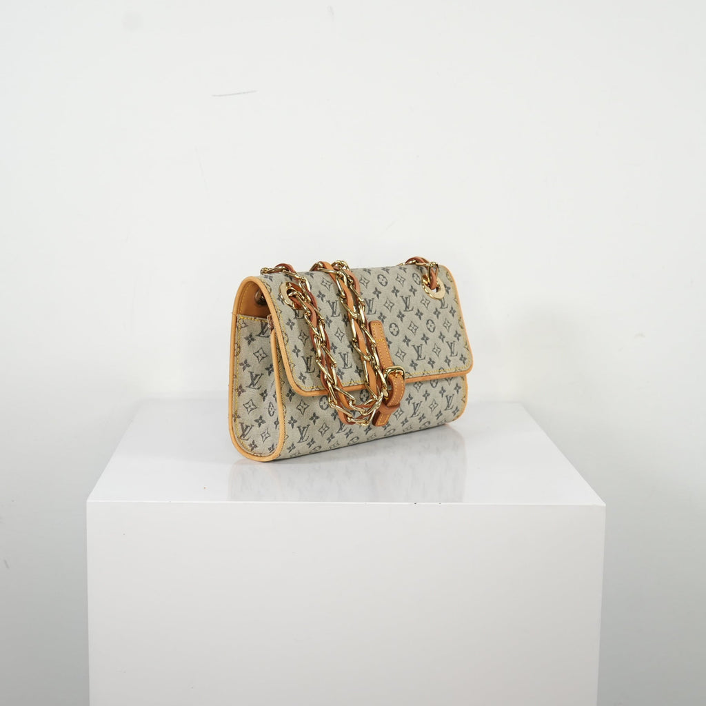 Louis Vuitton Vintage Monogram Mini Lin Camille Chain Shoulder Bag