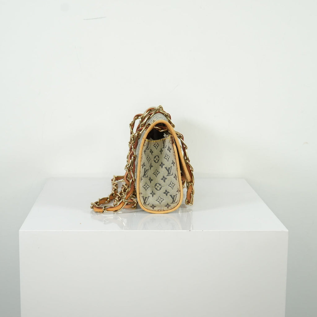 Louis Vuitton Vintage Monogram Mini Lin Camille Chain Shoulder Bag