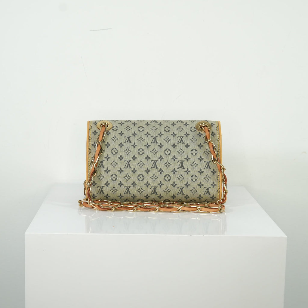 Louis Vuitton Vintage Monogram Mini Lin Camille Chain Shoulder Bag