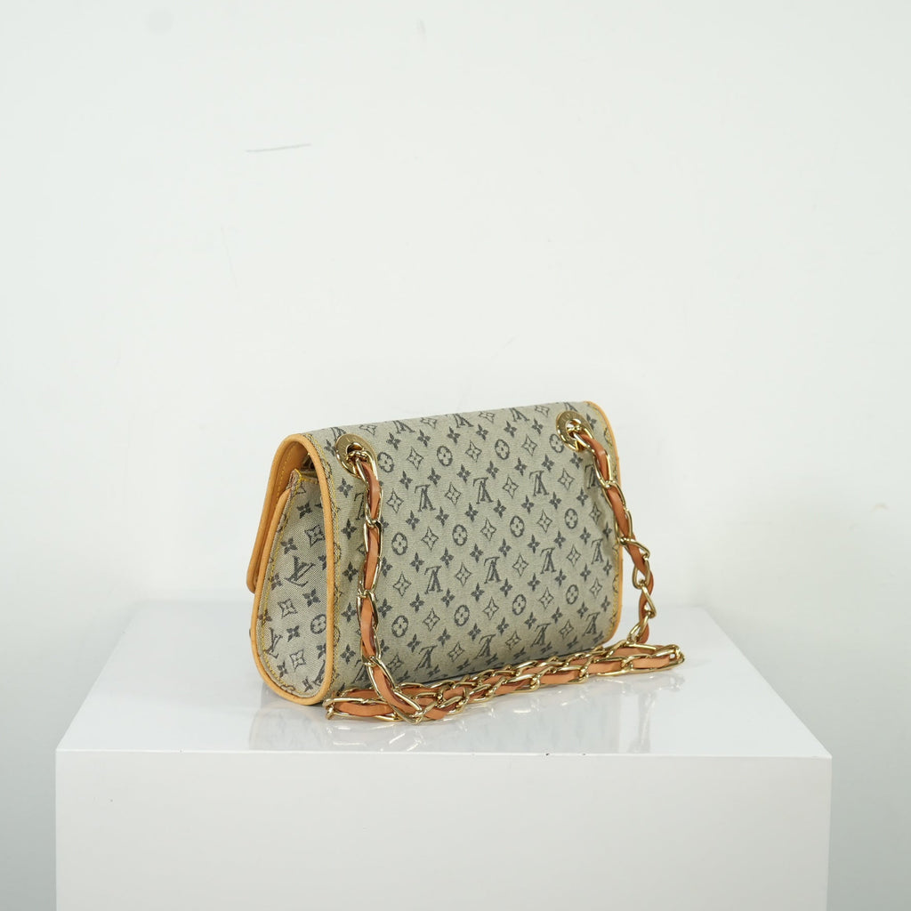 Louis Vuitton Vintage Monogram Mini Lin Camille Chain Shoulder Bag