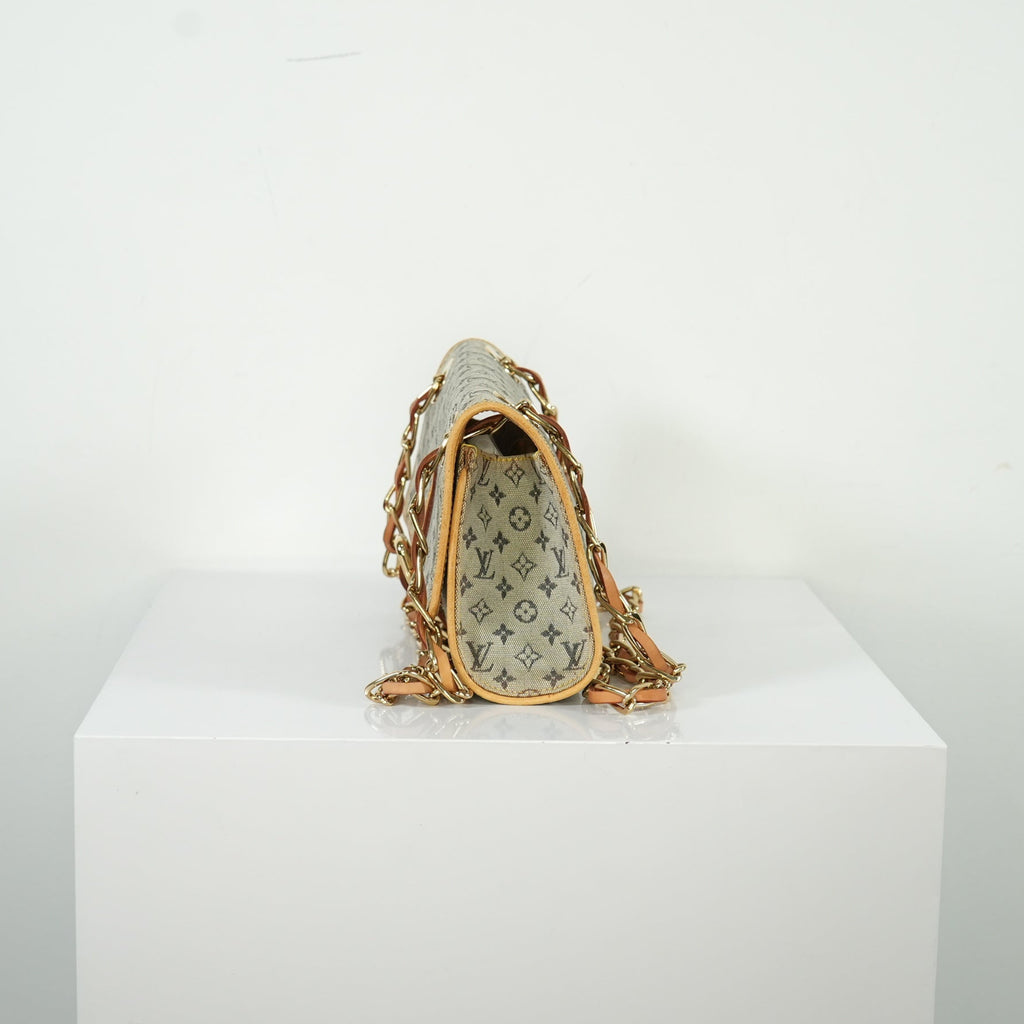 Louis Vuitton Vintage Monogram Mini Lin Camille Chain Shoulder Bag