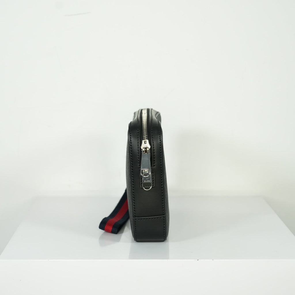 Gucci GG Black Supreme Clutch Bag