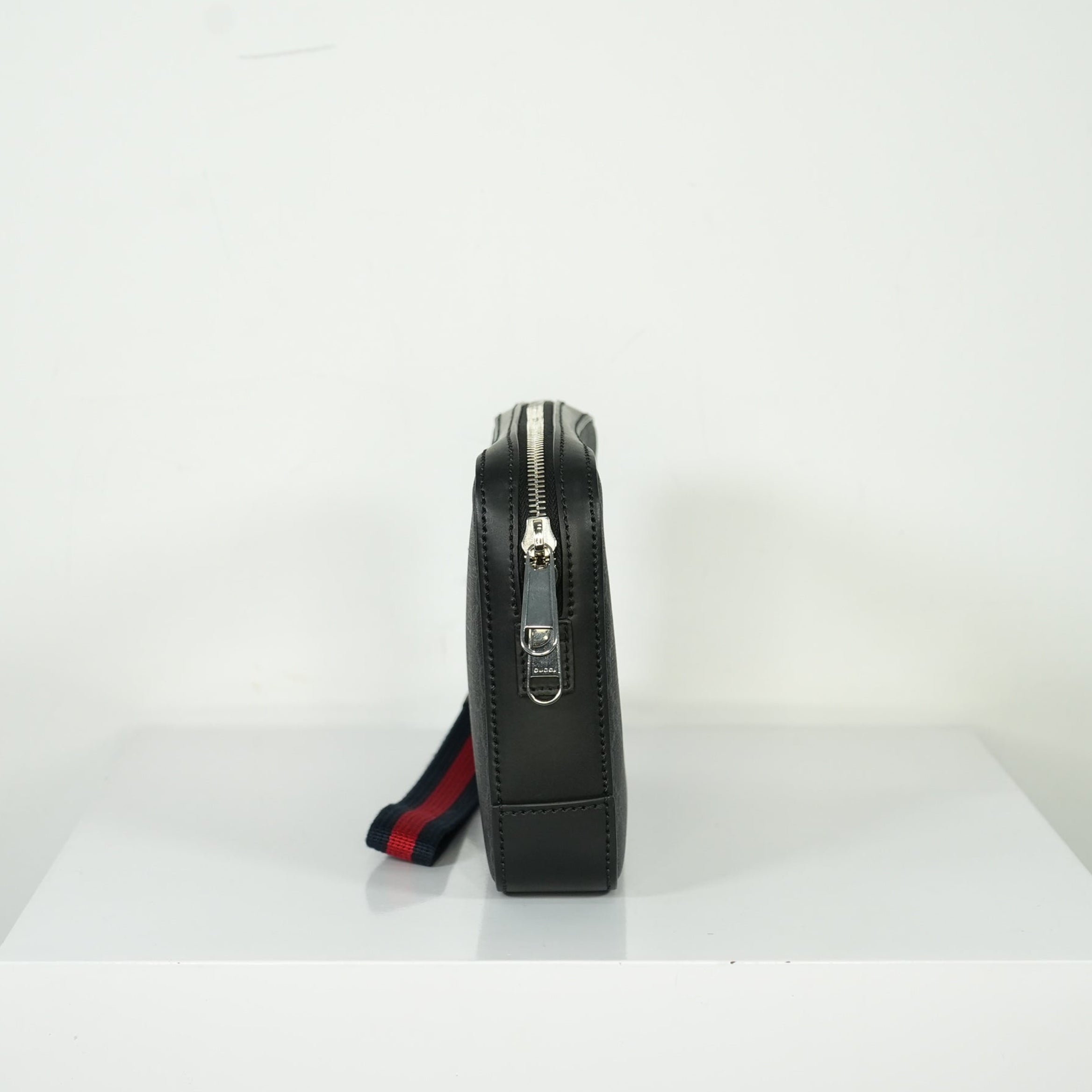 Gucci GG Black Supreme Clutch Bag