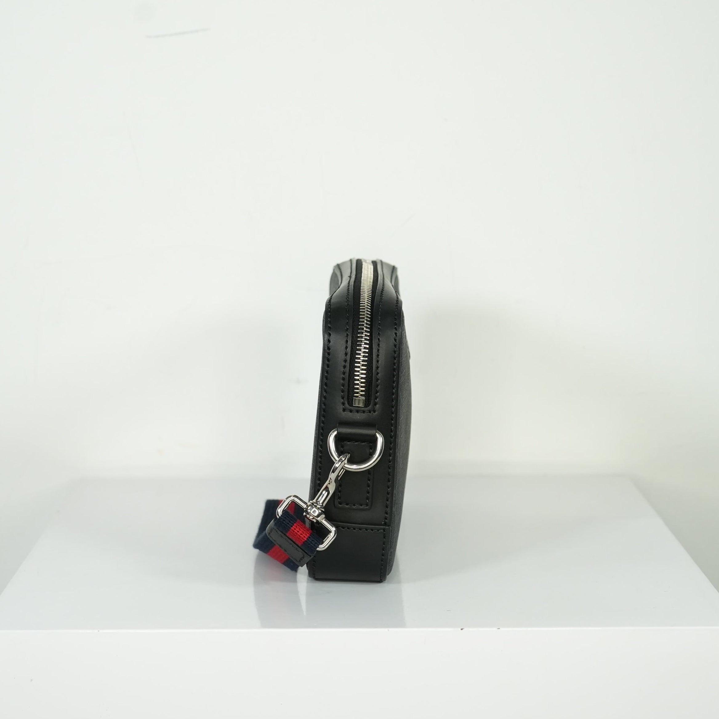Gucci GG Black Supreme Clutch Bag