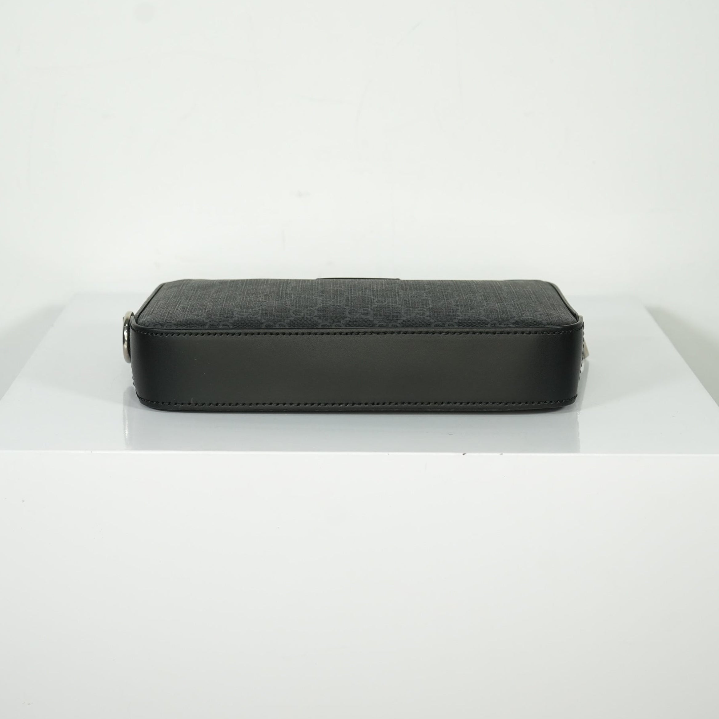 Gucci GG Black Supreme Clutch Bag