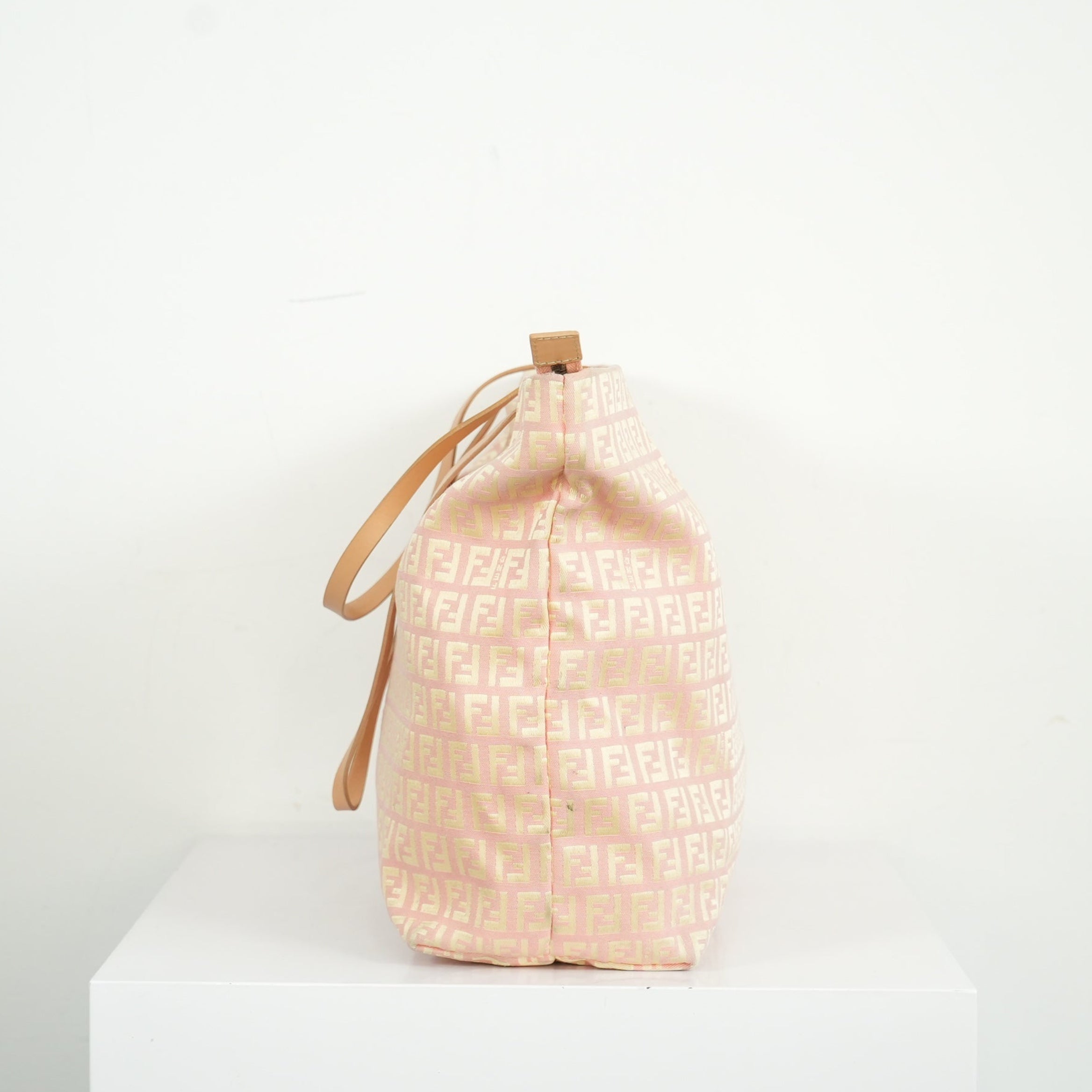 Fendi Pink Zucca Canvas Tote bag