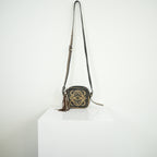 Loewe Anagram Logo Jeweled Leather Tassel Mini Shoulder Bag