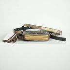 Loewe Anagram Logo Jeweled Leather Tassel Mini Shoulder Bag