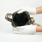 Loewe Anagram Logo Jeweled Leather Tassel Mini Shoulder Bag